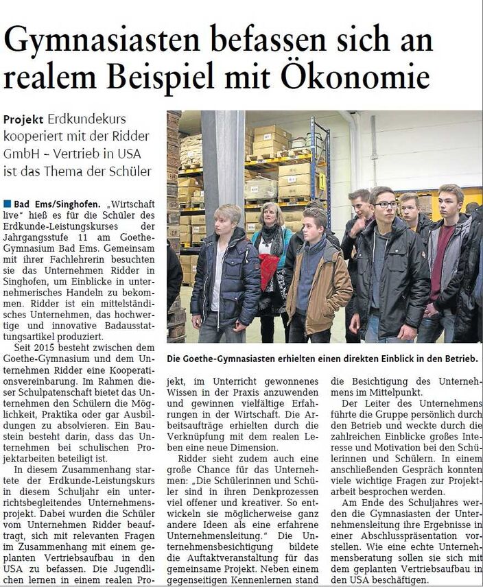 Gymnasien Ökonomie