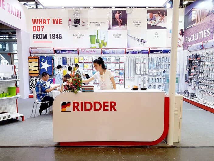 RIDDER Stand des Unternehmens RIDDER